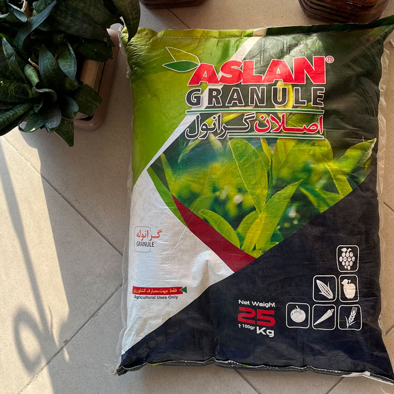 کود آلی اصلان گرانول ایرانی